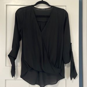 Professional black top.